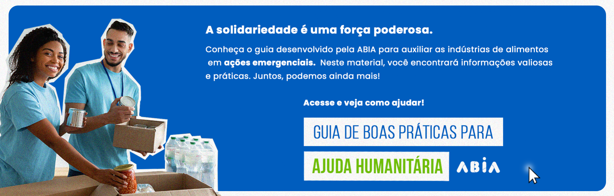 Guia de boas práticas para ajuda humanitária